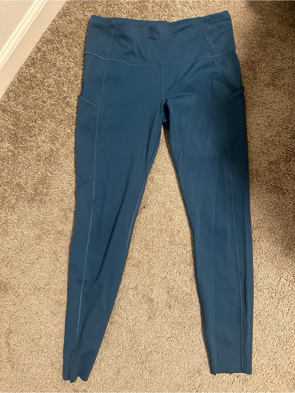 lululemon athletica Deep Teal High-Rise Leggings
